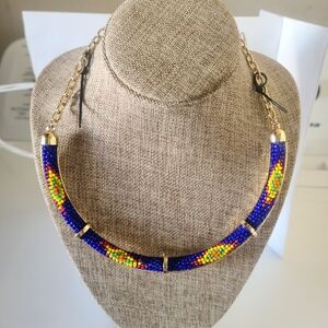 BCBGMaxAzria Multicolor Beaded Necklace